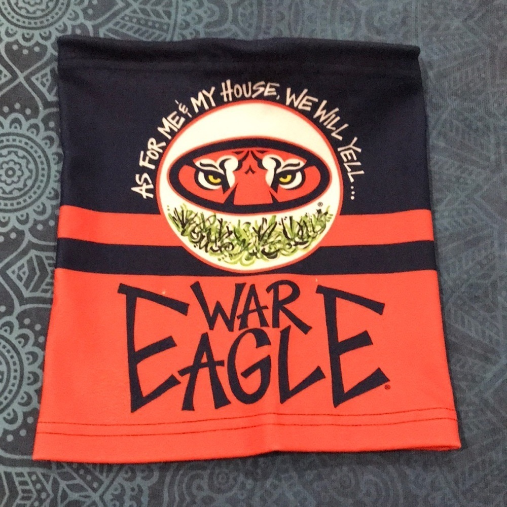 6/$20 New Auburn soft neck gaiter